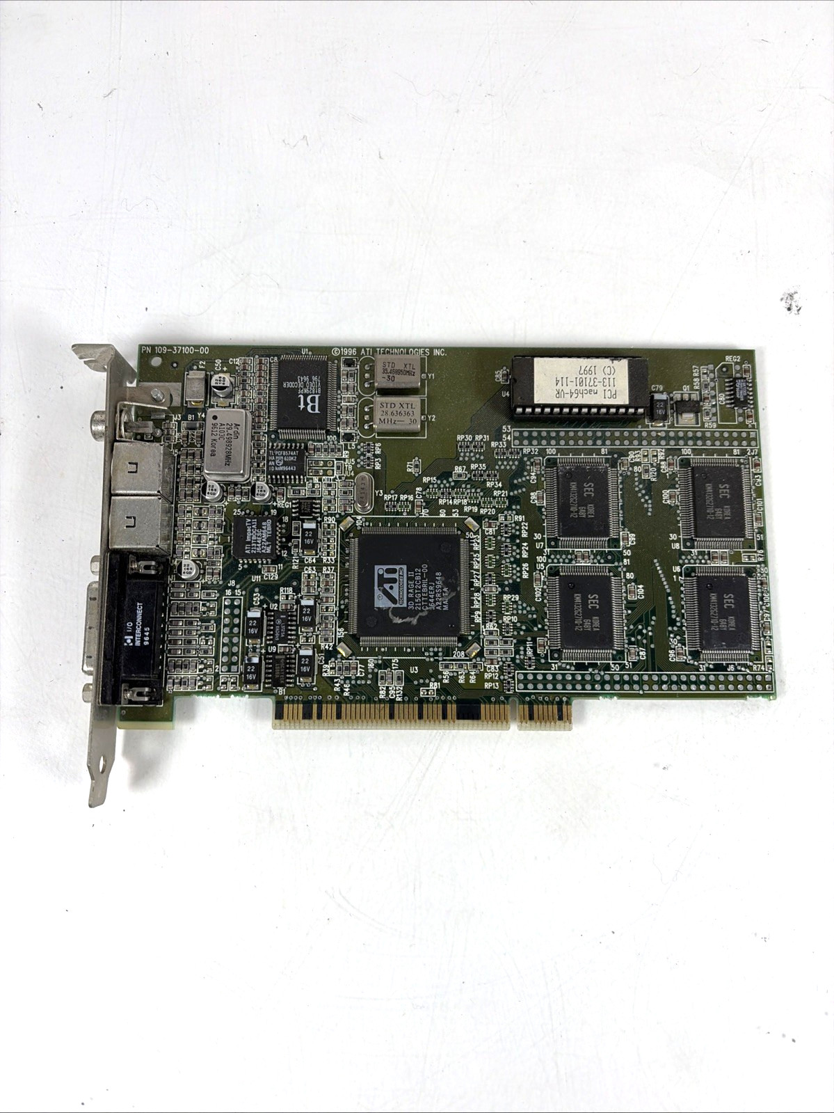 Vintage ATI Technologies 1996 PN 109-37100-00 Graphics Accelerator