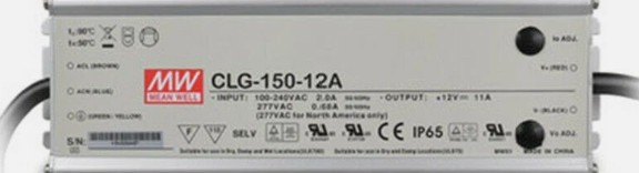 Mean Well CLG-150-12A 132W 12V 11A Single Output LED Driver CV+CC Power Supply