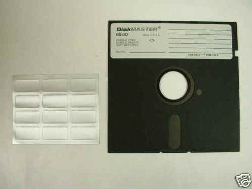 360K DOUBLE SIDED FLOPPY DISKETTES QTY 100 5.25" inch  DSDD HR51DDM DENSITY