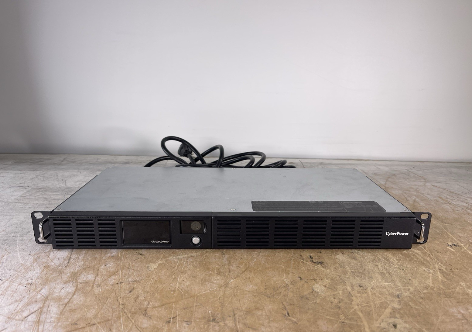 CYBER POWER OR700 OR700LCDRM1UA SMART APP LCD UPS SYSTEM - READ DESC
