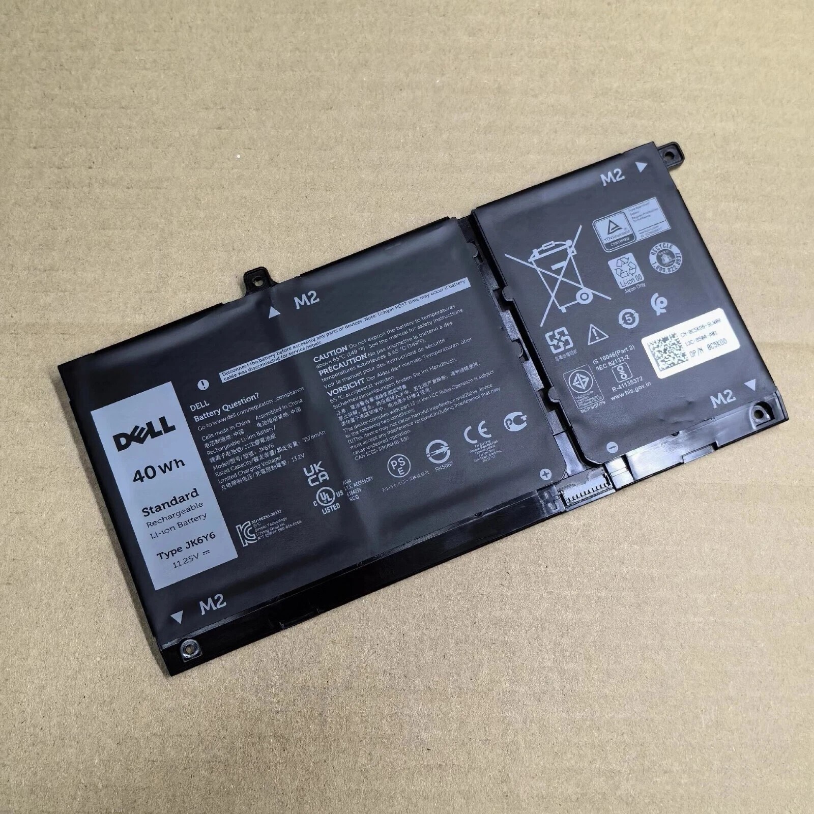 OEM Genuine JK6Y6 Battery For Dell Inspiron 5300 5301 5401 Latitude 3410 3510 US