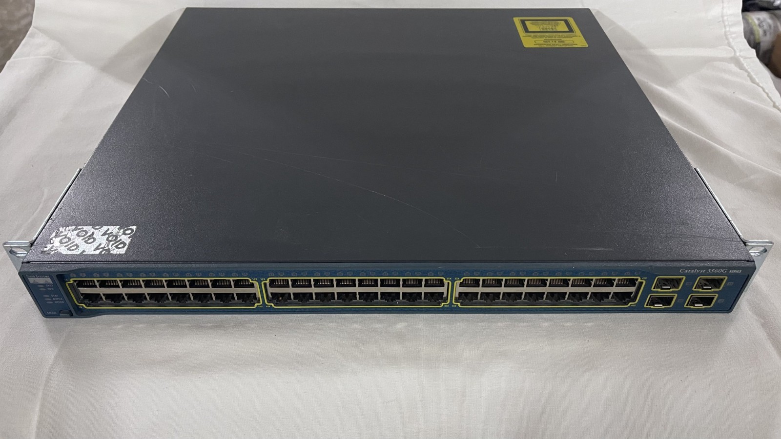 Cisco Catalyst 3560G-48TS-S 48-Port Gigabit Ethernet Switch IOS 12.2(25)SEB4