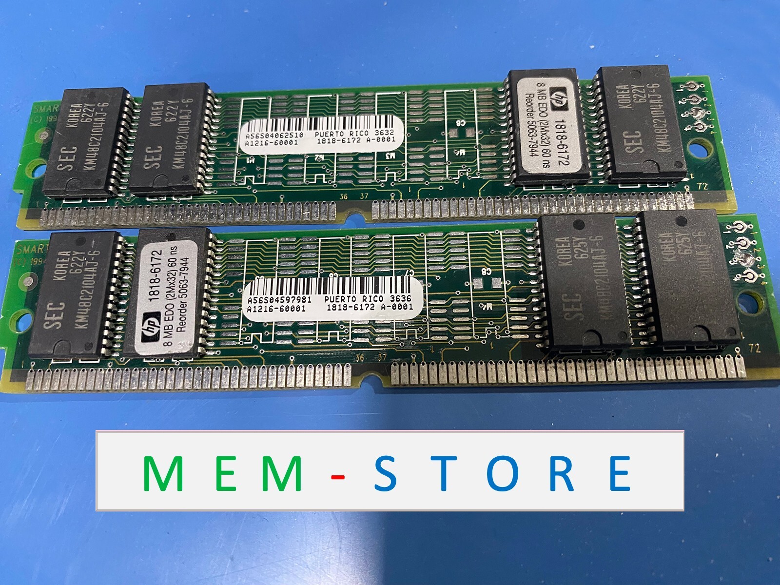 1818-6172 HP 8MB SIMM Non Parity EDO RAM Memory