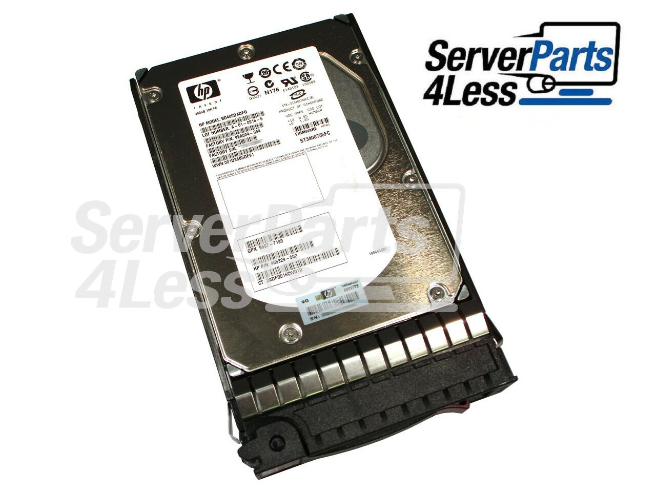 466277-001 HP 400GB 10K Fibre Channel EVA M6412 Hard Drive AJ711A AJ711B