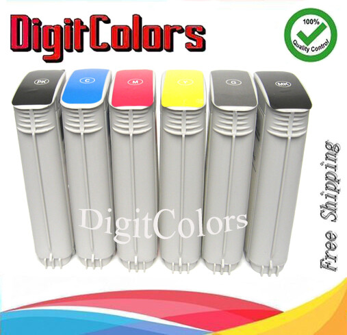 6PK 130ml  Ink Cartridges Replacement for use in HP 72 fit T620 T790 T1120 T1300