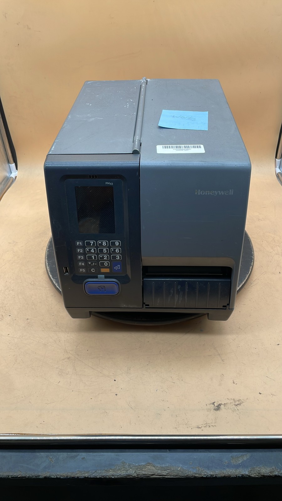 Honeywell PM43 Industrial Thermal Barcode Label Printer Ethernet USB Unit