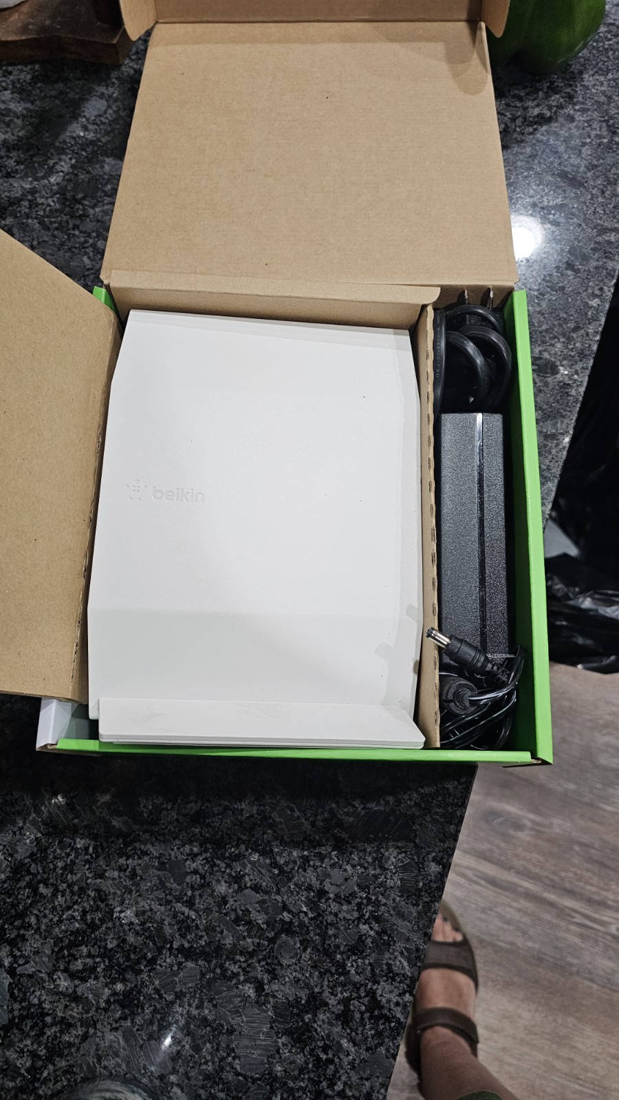Belkin WiFi 6 RT1800 AX1800 Wireless Router 1.8Gbps 4-Port White