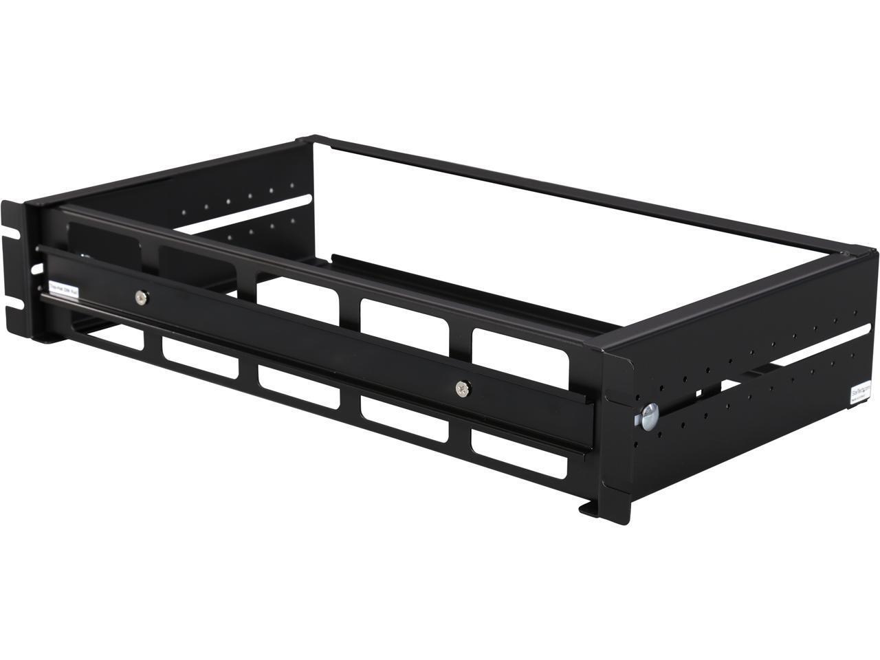 StarTech.com ADJDINKIT Adjustable Rackmount DIN Rail Kit with Top Hat/Mini/G Rai
