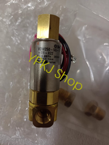 1PCS NEW SMC VDW250-5G-1-01-X22 Solenoid valve Fast delivery Fedex/DHL