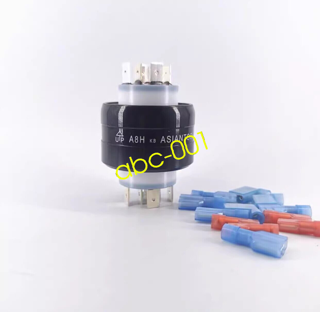 1pcs Asiantool Mercury Conductive Slip Ring A8H 8Poles 4/30A Rotary Connector