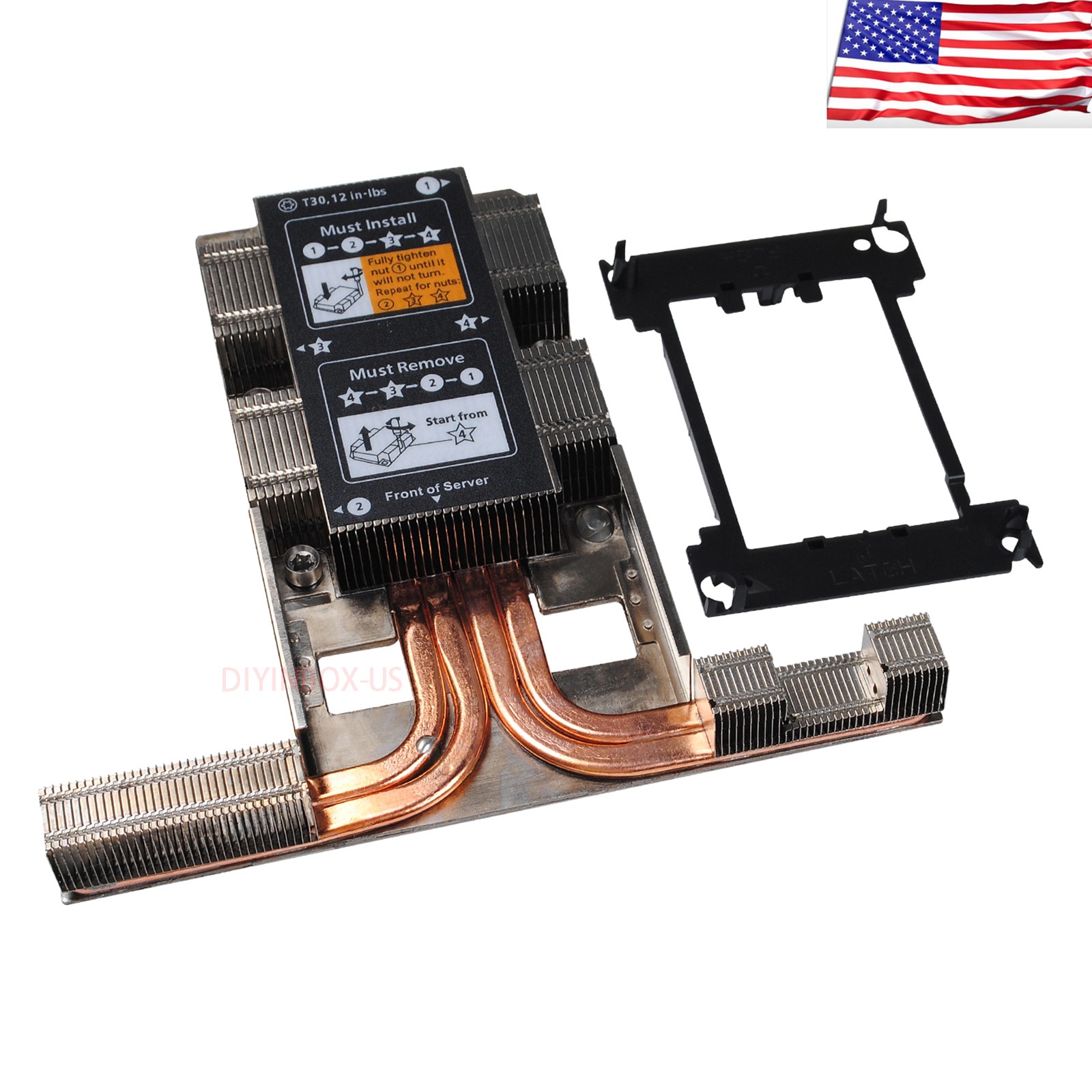 HP DL360 DL360p G10 High Performance Heatsink 873590-001 872452-001 867651-001