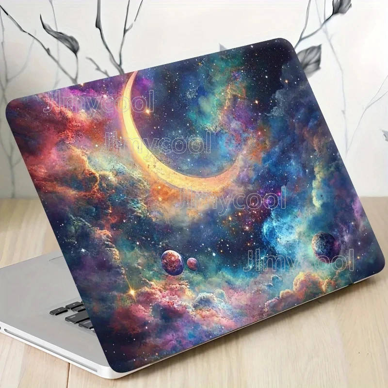 2x Removable Starry Sky Constellation PVC Laptop Skin Decal
