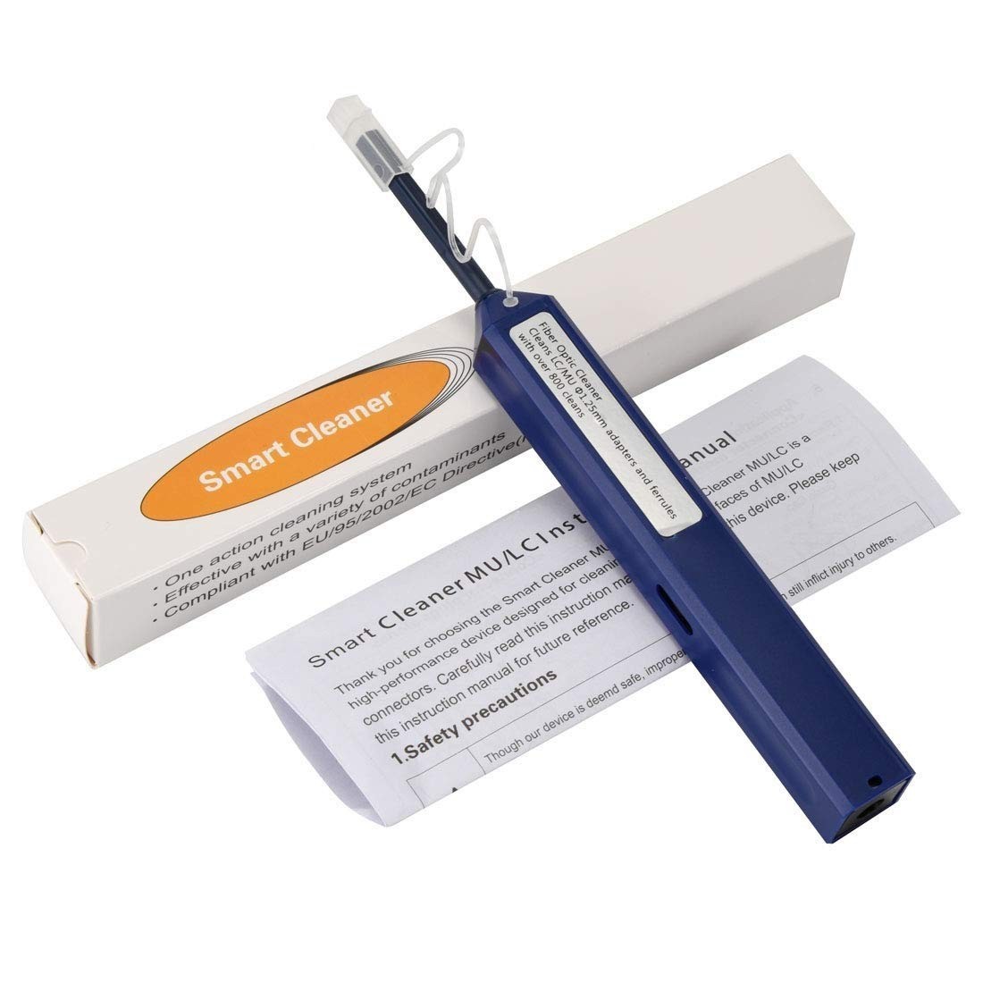 Fiber Optic Connector Cleaning Pen 2/10 PCS Fiber Optic Cleaner Pen 1.25mm/2.5mm
