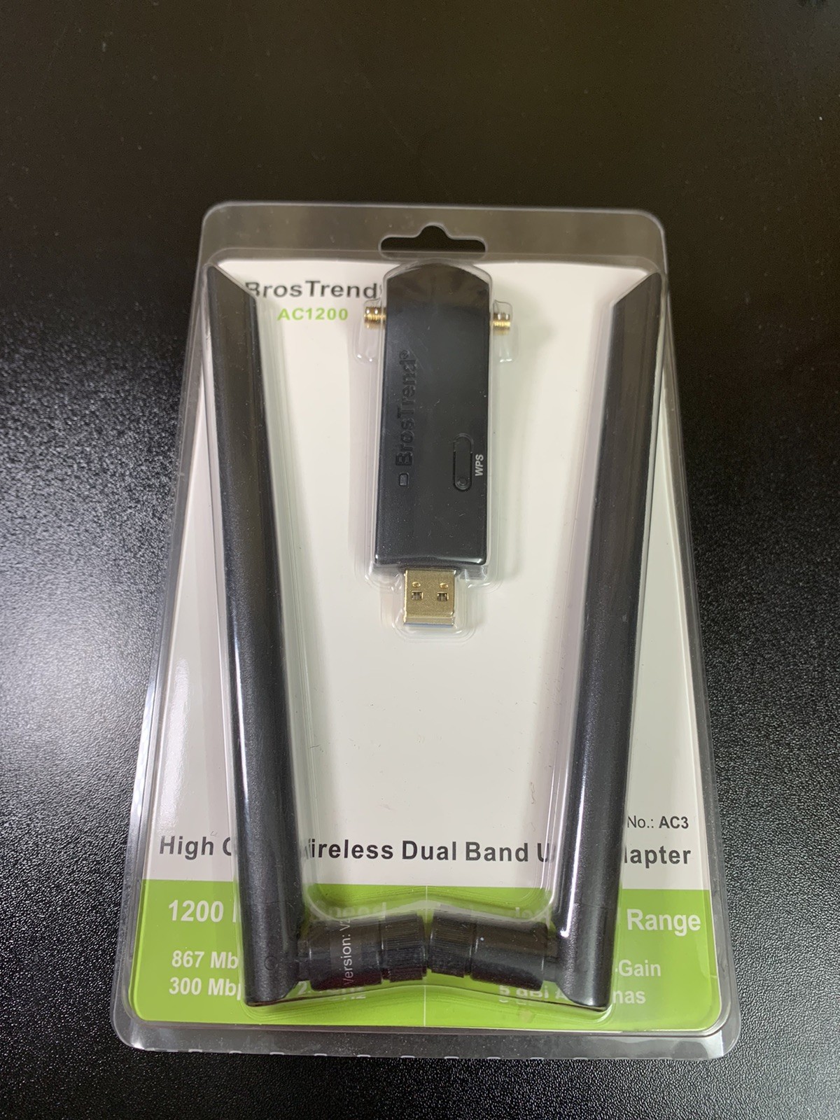 Bros Trend Wireless Dual Band USB Adapter AC1200 AC3