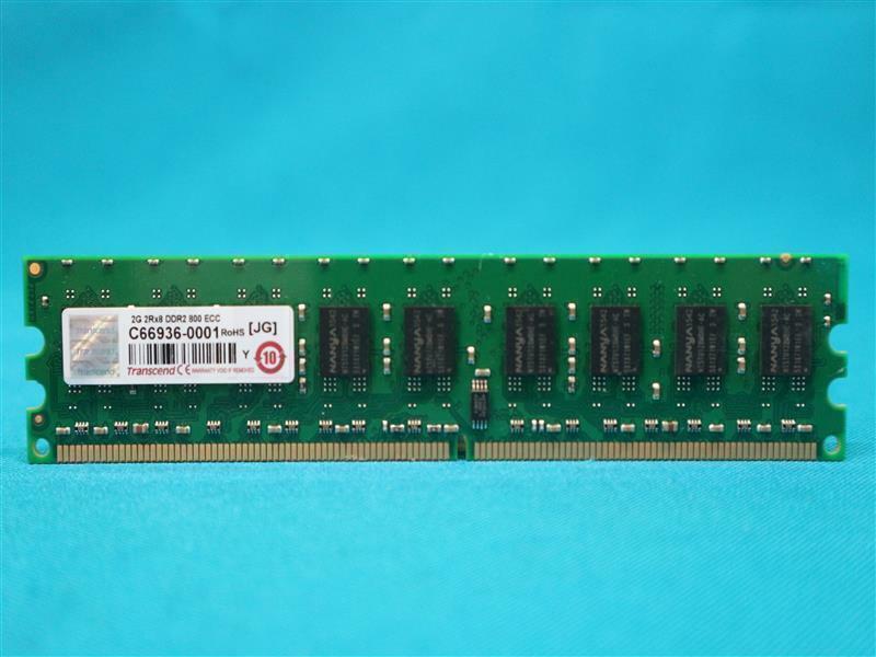 Transcend 2G 2Rx8 DDR2 800 ECC C66936-0001 Memory