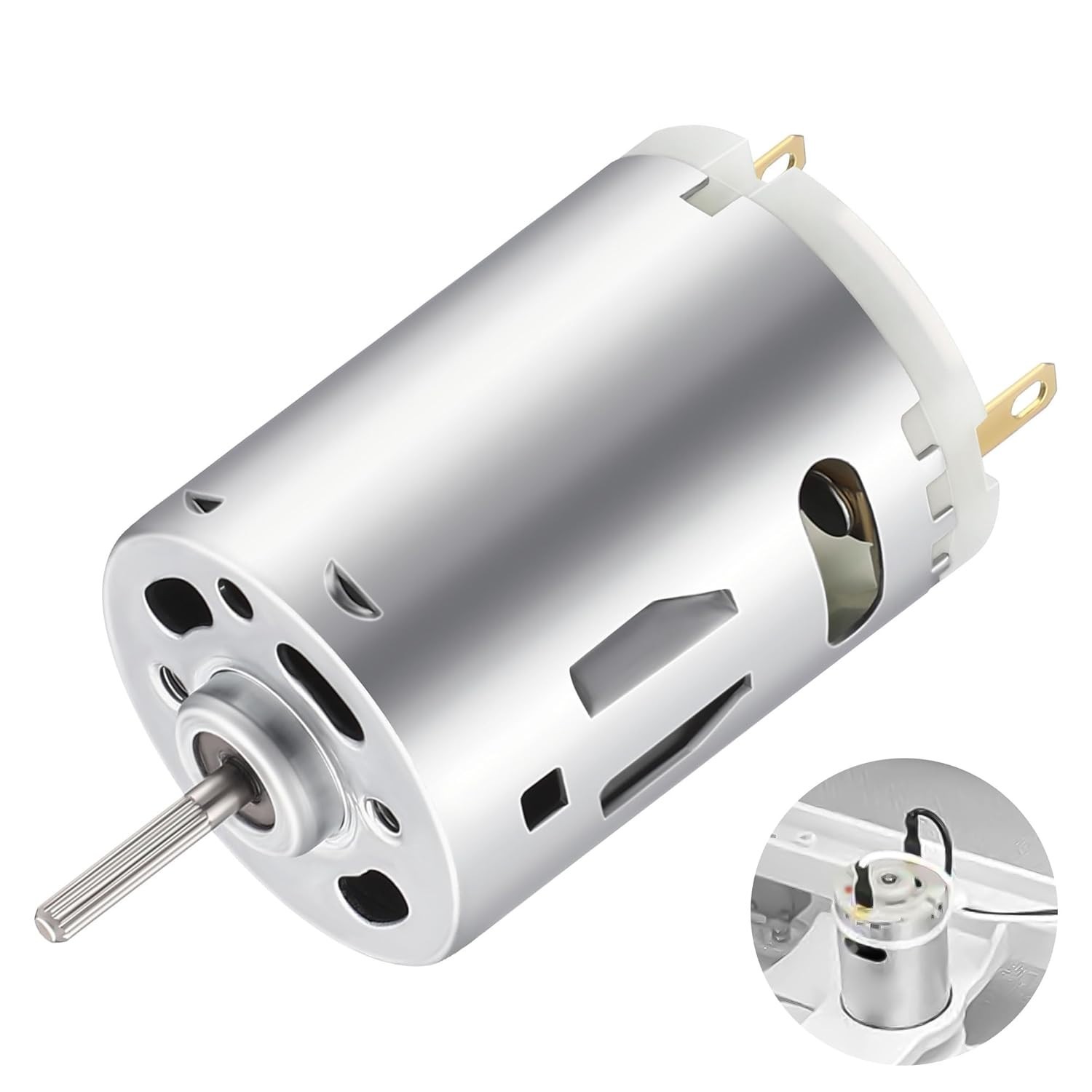 Saillong 1 Pcs 12V DC Fan Motor Compatible with Ventline BVD0218-00, RV Vent Mot