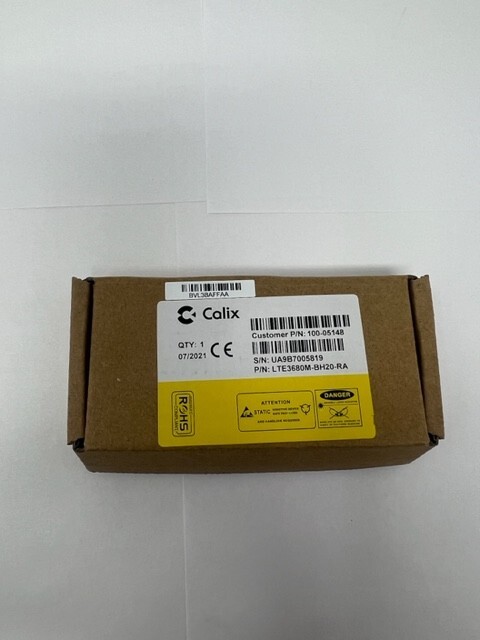 Calix 100-05148 GPON SFP OIM B+ 20KM 1490/1310nm I-Temp AXOS, Calix Original