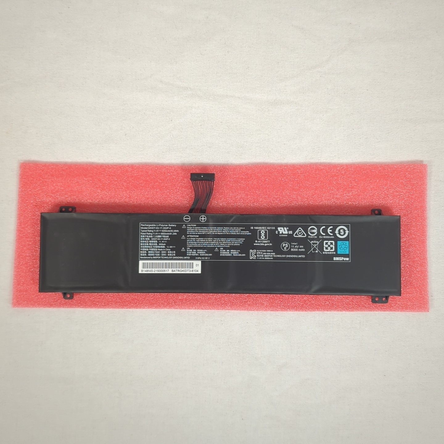 Genuine GKIDT-00-13-3S2P-0 GKIDT-03-17-3S2P-0 Battery For MECHREVO XPG XENIA 15