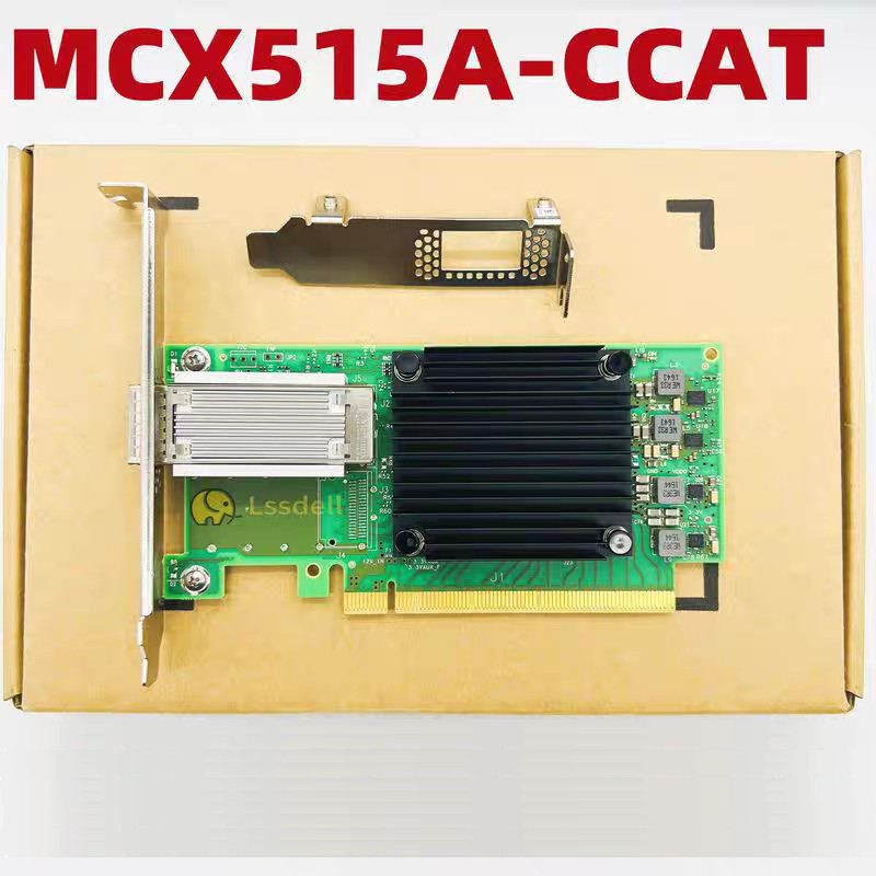 MCX515A-CCAT Ethernet Card 100GbE 1x QSFP28 port PCIe3.0 x16 ConnectX-5 CX515A
