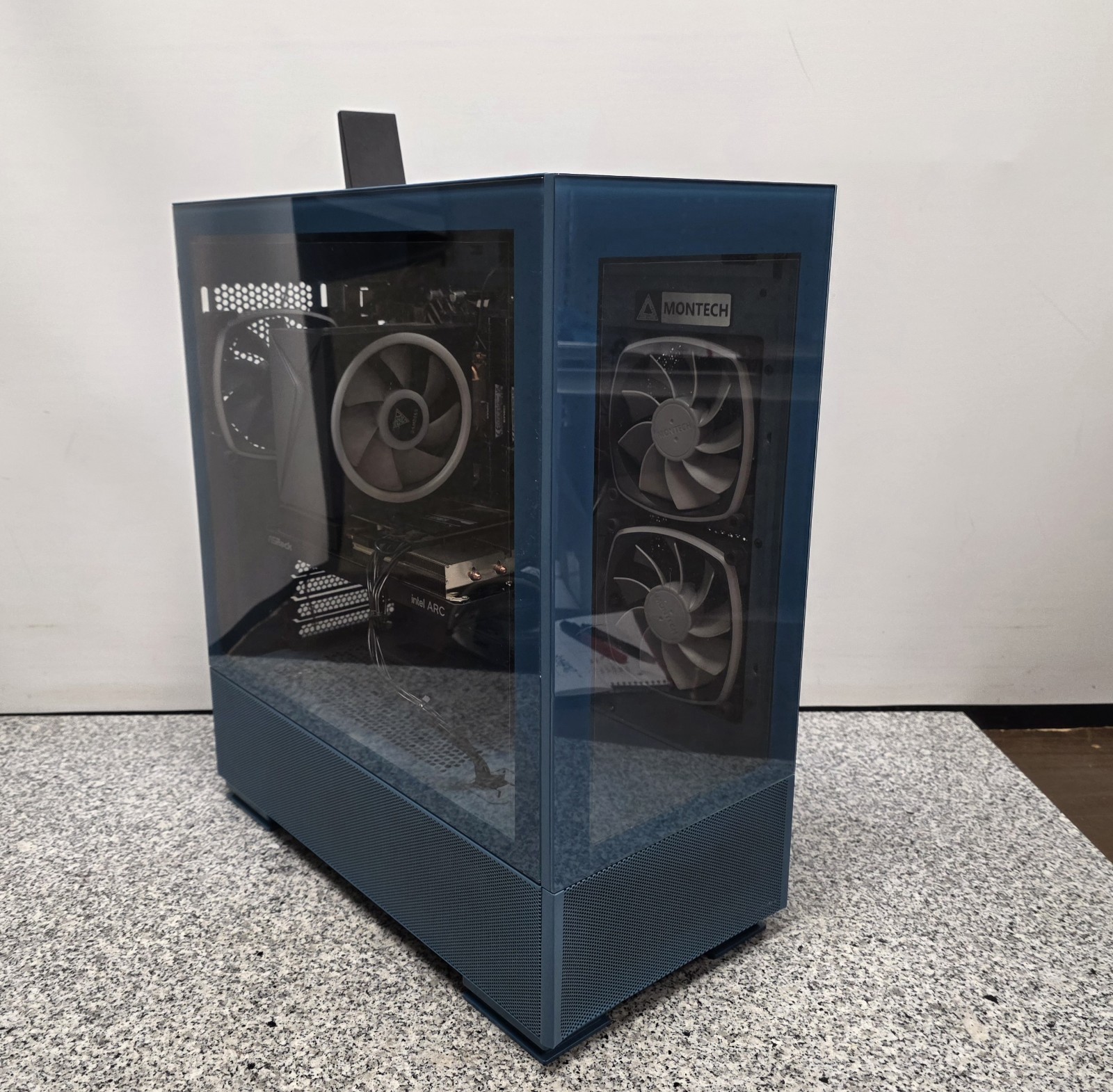 Custom Gaming PC 512GB SSD 32GB RAM Intel i5-12400F Intel ARC A750