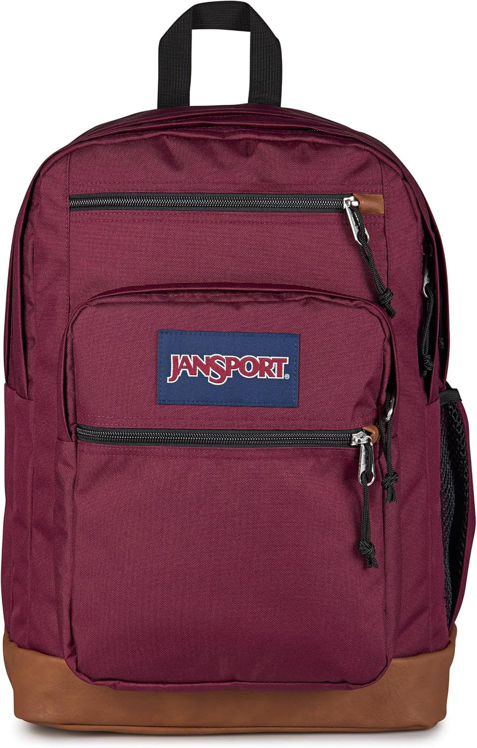 JanSport Cool Backpack Cherry Lacquer 15in Laptop Sleeve 2 Compartment Book Bag