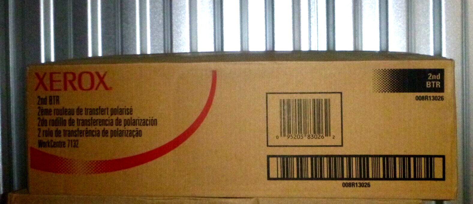 GENUINE XEROX 2nd BTR Transfer Roller 008R13026 for WorkCentre 7132 NEW