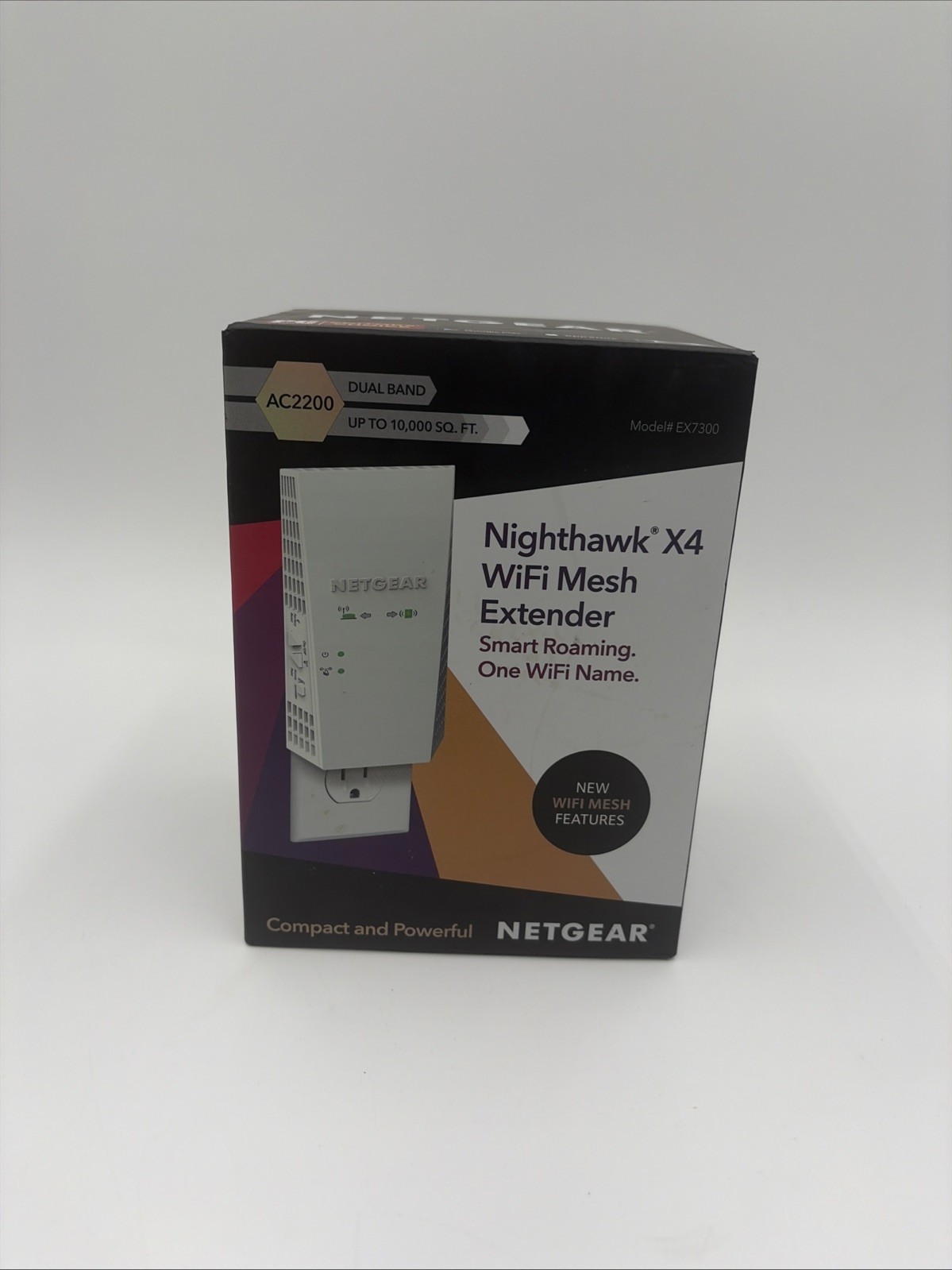 Netgear Nighthawk EX7300V2  X4 AC2200 Dual-Band WiFi Mesh Range Extender
