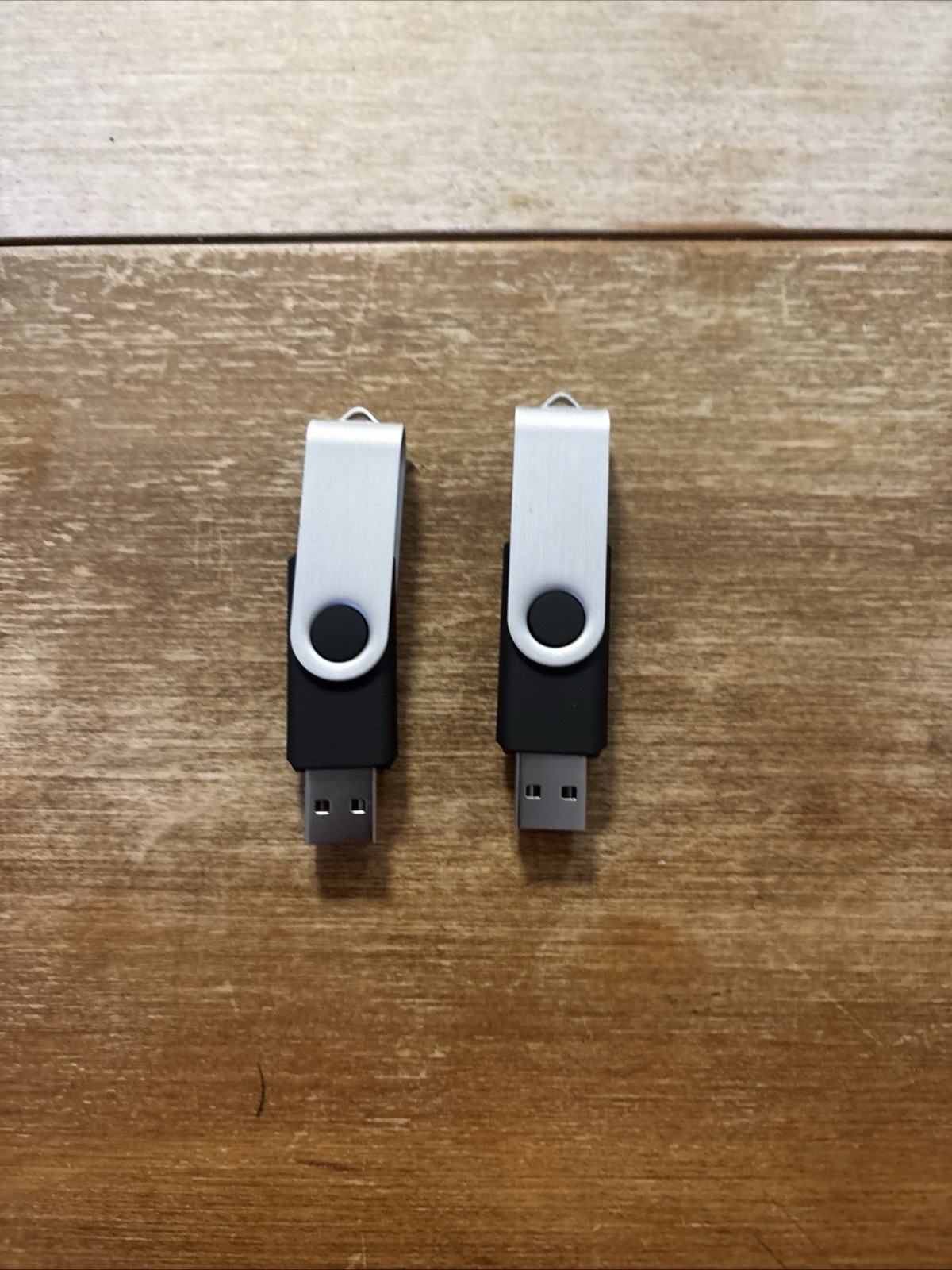 2‑Pack 32GB USB Flash Drives Thumb Drives – Black & Gray Portable Memory Sticks 