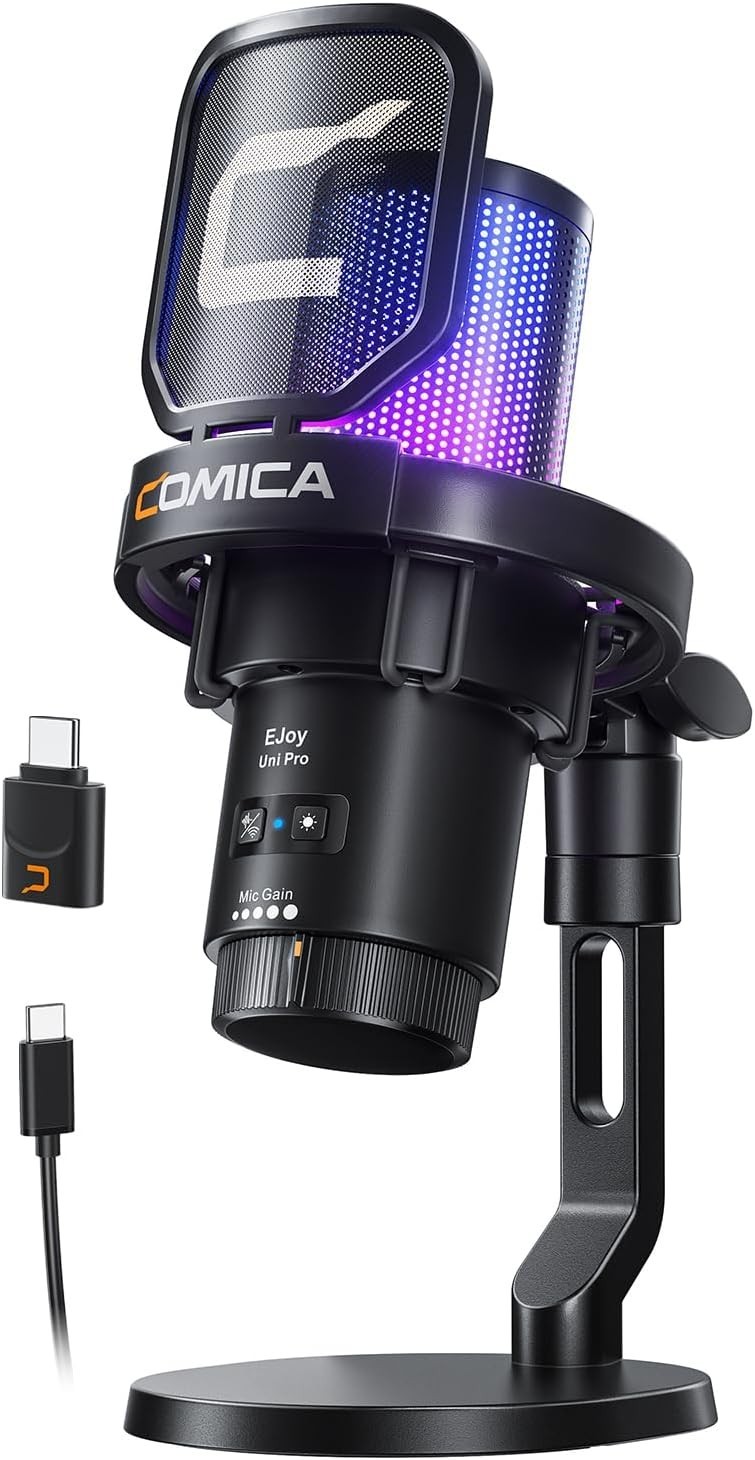 Ejoy Uni PRO(D) USB Wireless Gaming Microphone with Noise Reduction