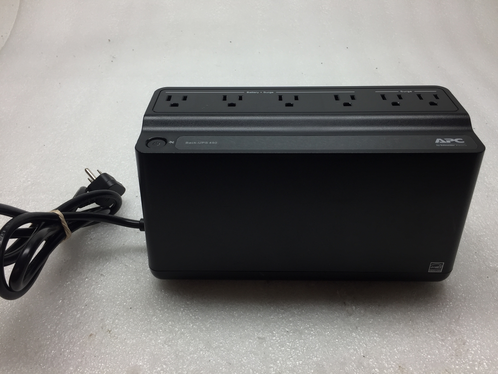 APC Back-UPS 450 BN450M 120V 6A 450VA 255W 6-Outlet Surge Protector NO BATTERY