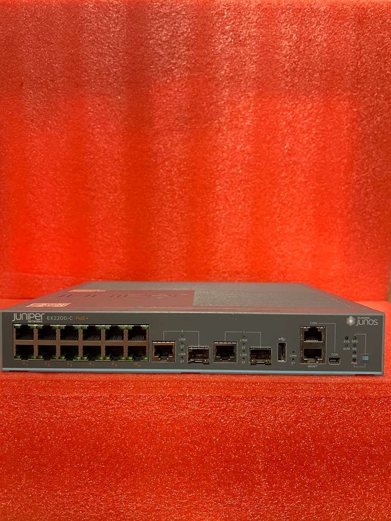 Juniper EX2200-C-12T-2G Gigabit Ethernet Managed Switch ***Please READ***