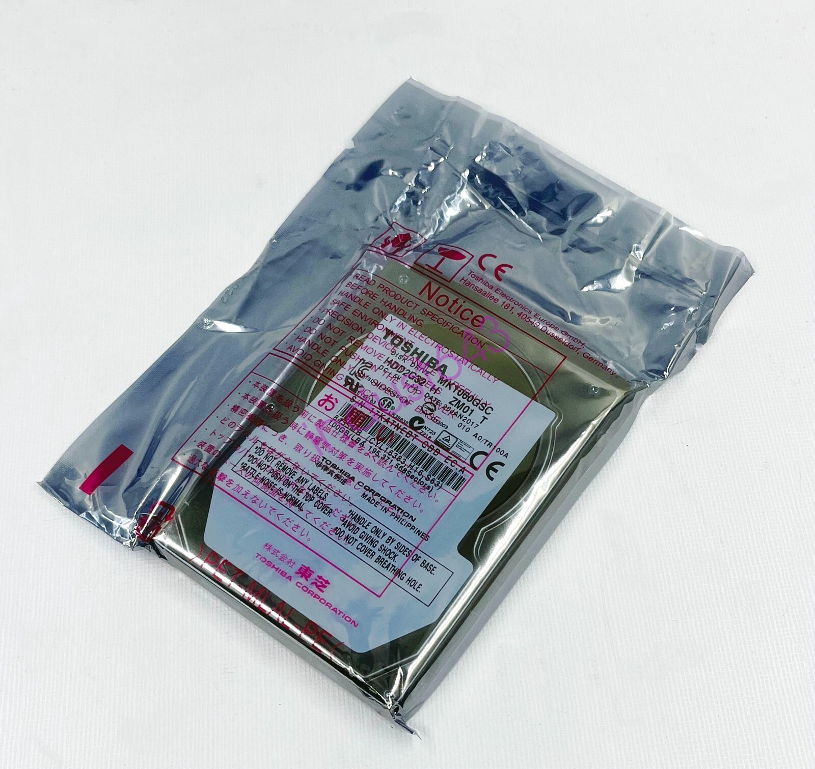 10X Toshiba 100GB 4200RPM 2.5" MK1060GSC Autonavigation / Industriecomputer HDD