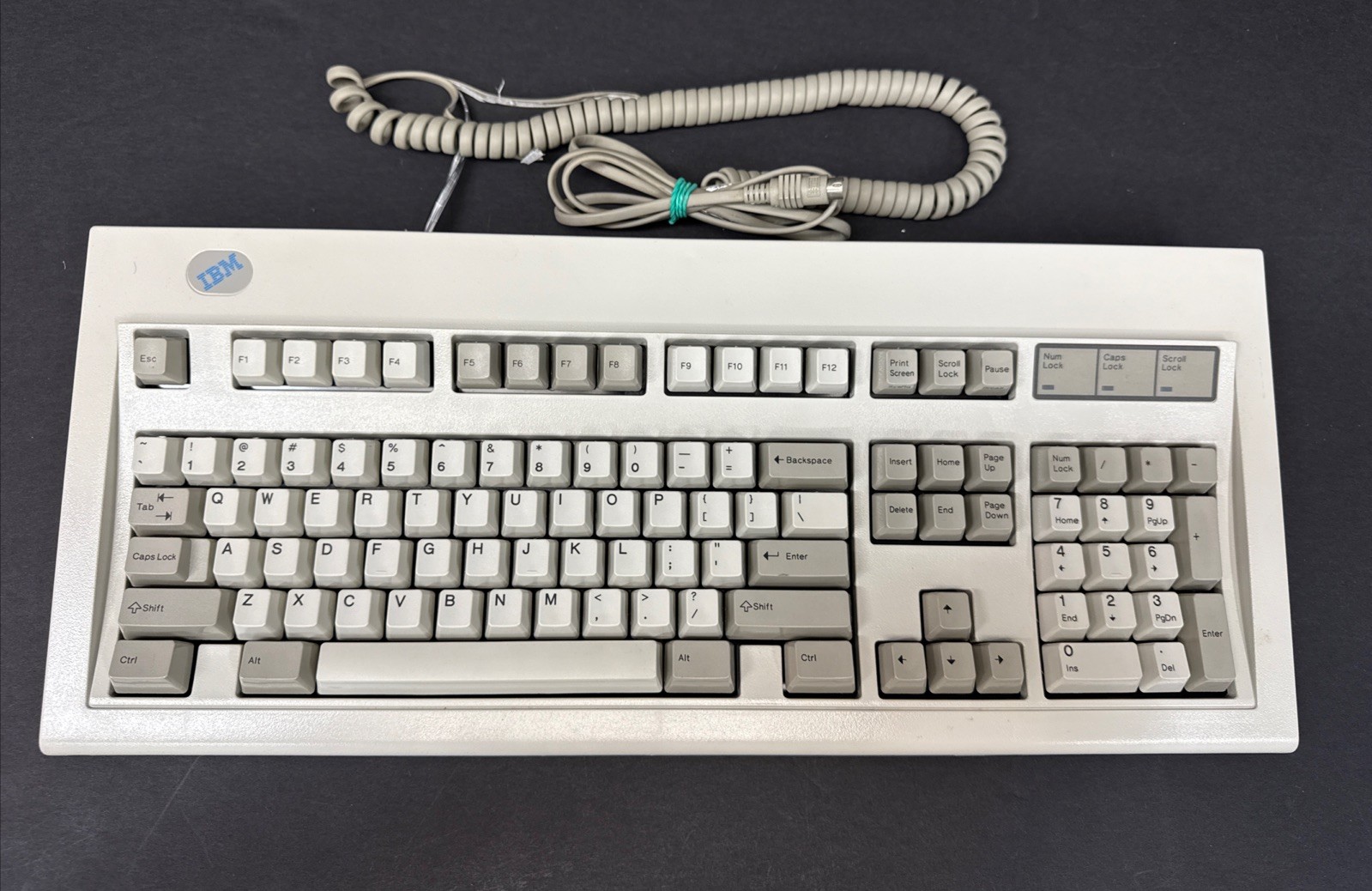 Vintage IBM Model M Keyboard 71G4644 Lexmark 1995 Made in USA Tested Working