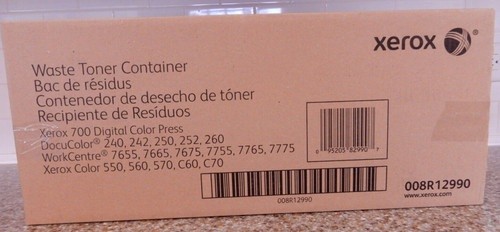 Genuine Xerox 008R12990 (8R12990) Waste Container - Factory Sealed