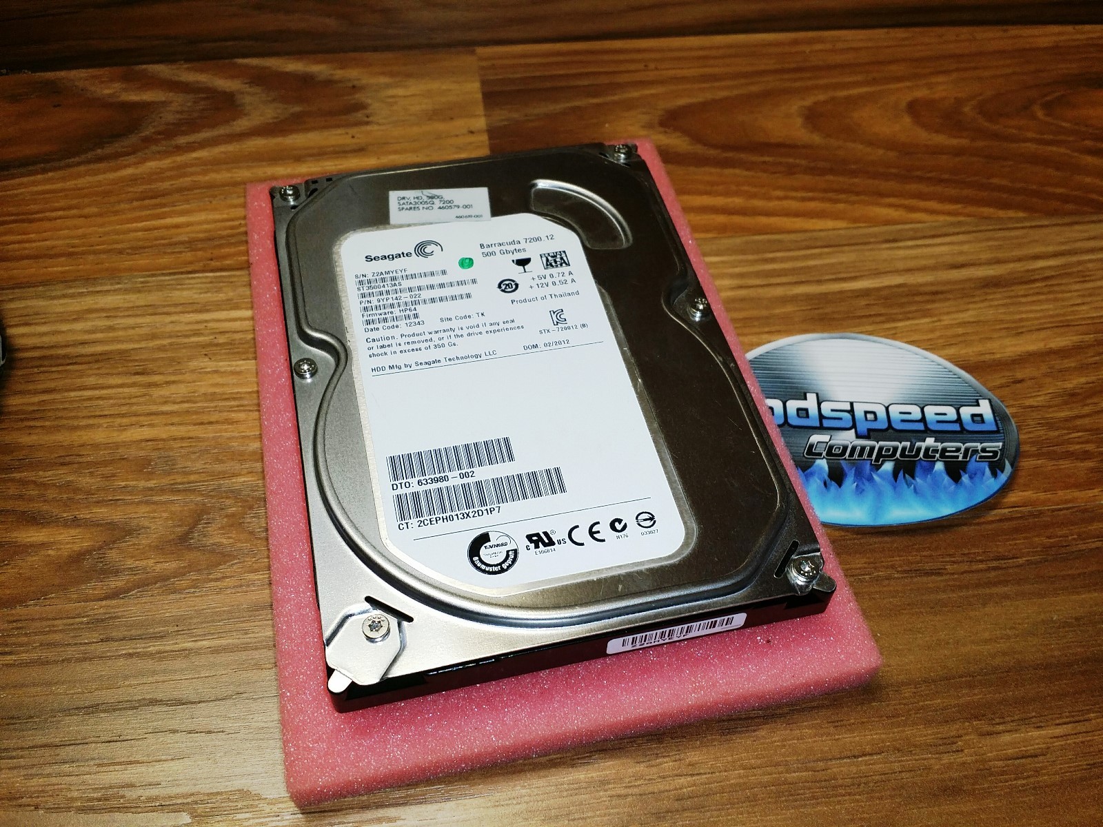 Dell Optiplex 580 - 500GB SATA Hard Drive - Windows 7 Professional 64-Bit