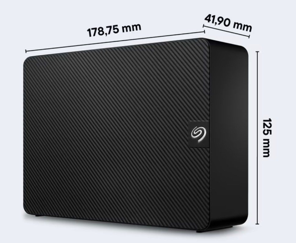 Seagate ExpansionPLUS 6TB External Hard Drive HDD - USB 3.0, with Rescue Data