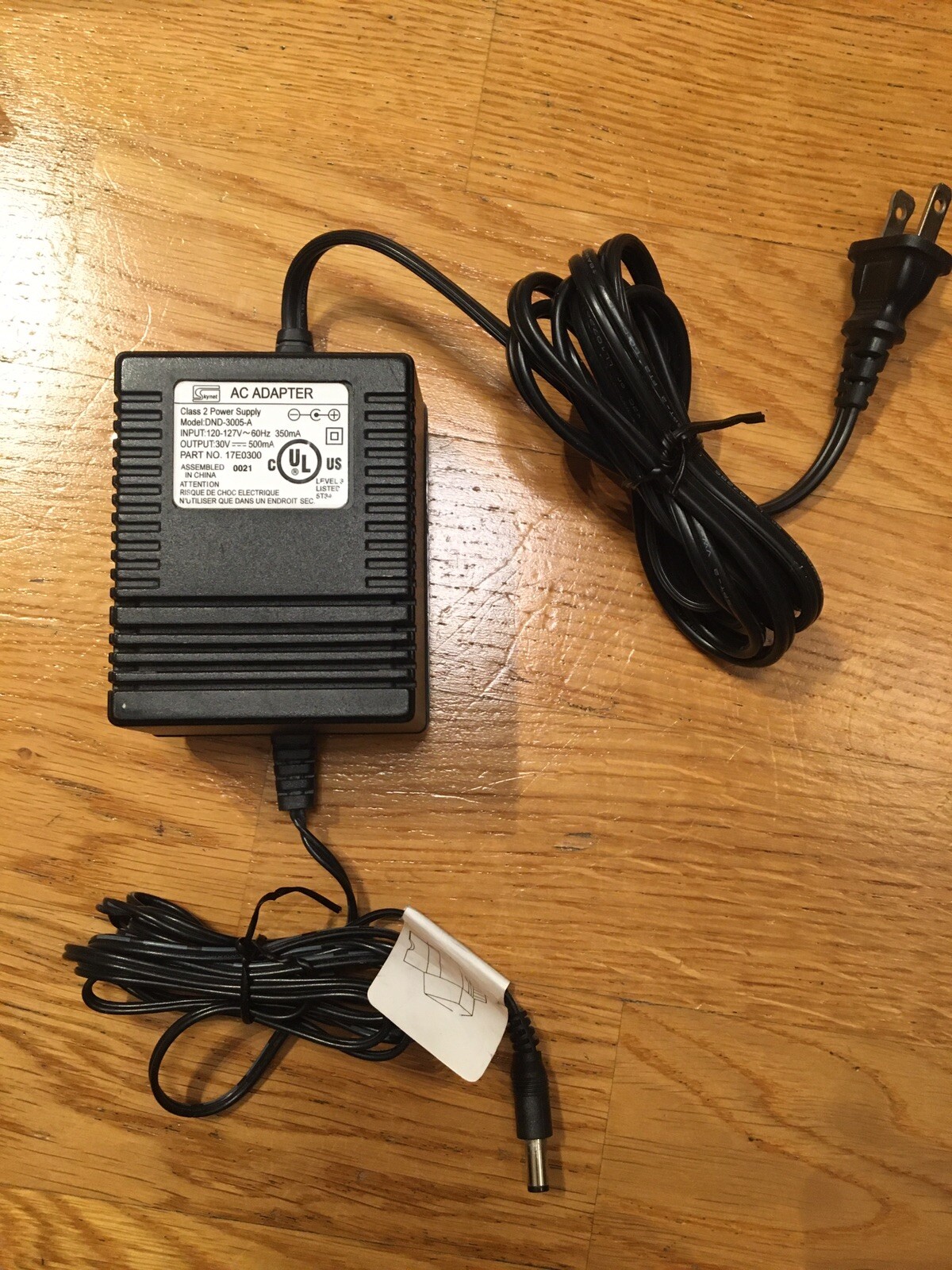 Skynet AC Adapter Power Supply DND-3005-A 30V500mA 17E0300 Lexmark Kodak Printer