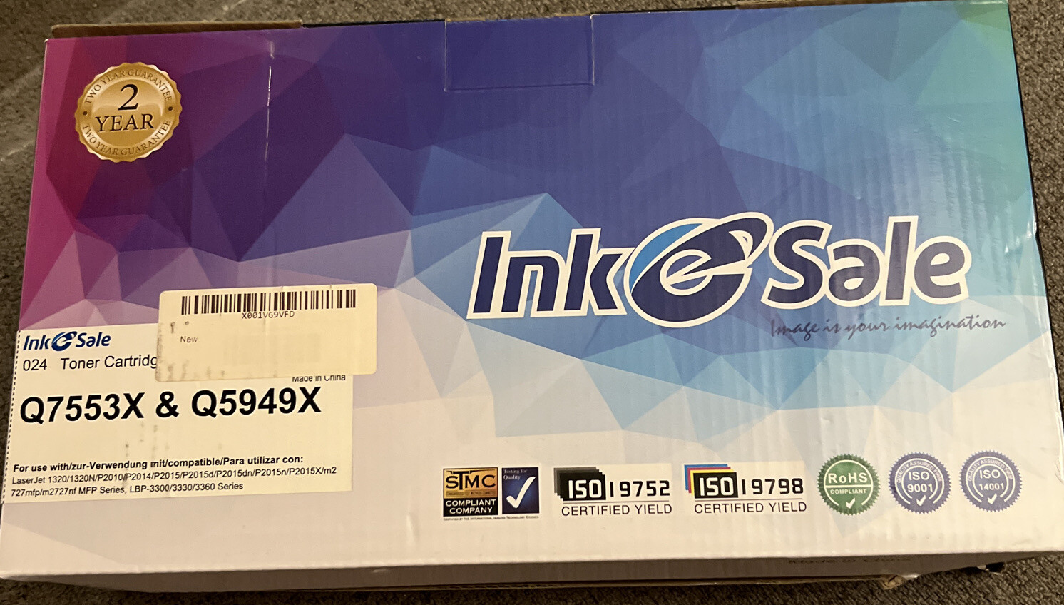 INK E-SALE Compatible Toner Cartridge Replacement Q7553X/Q5949X 