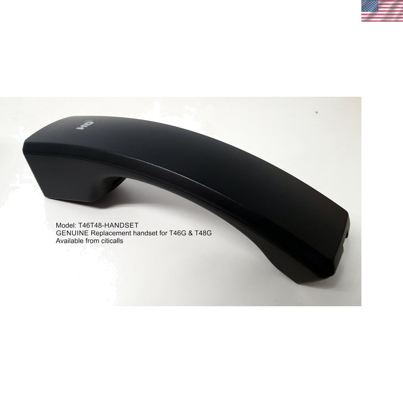 Spare Charcoal Handset for Yealink T46 and T48 Series - Seamless Compatibility