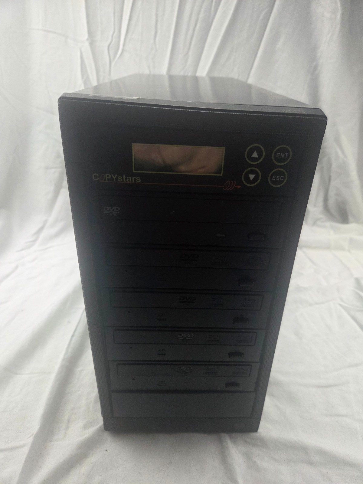 Copystars Cd DVD 5 Disc Duplicator with Power Cord  Tested Working