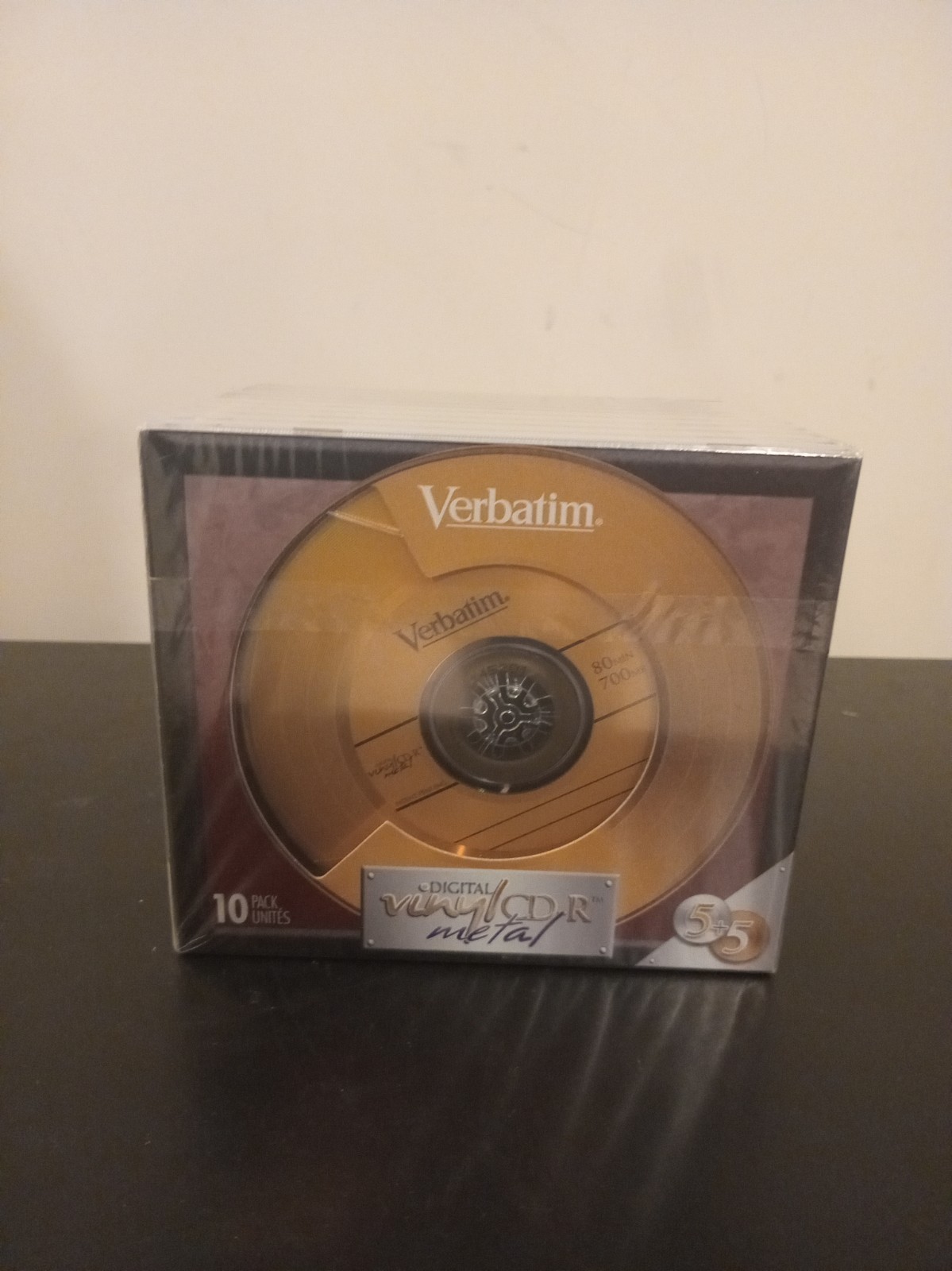 Verbatim 10PK CD-R DIGITAL VINYL METAL ( 94647 ) (Discontinued) Please Read