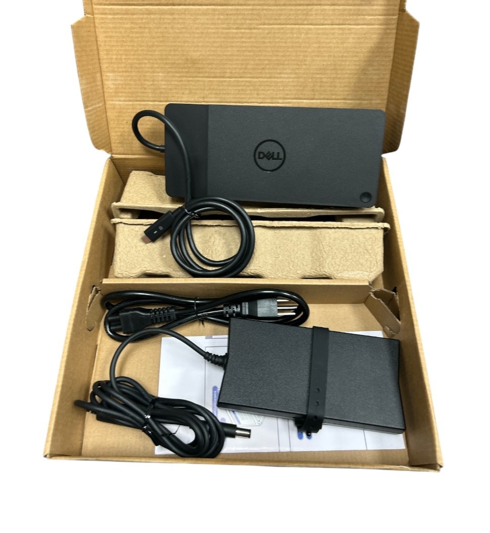 Genuine Dell Docking Station WD19 130W with 90W PowerDelivery USB-C