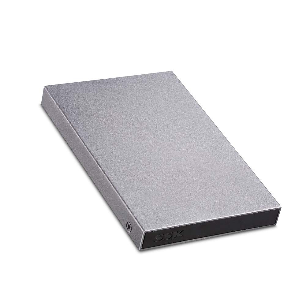 SSK Aluminum USB3.0 to SATA External Hard Drive Enclosure Adapter for 2.5