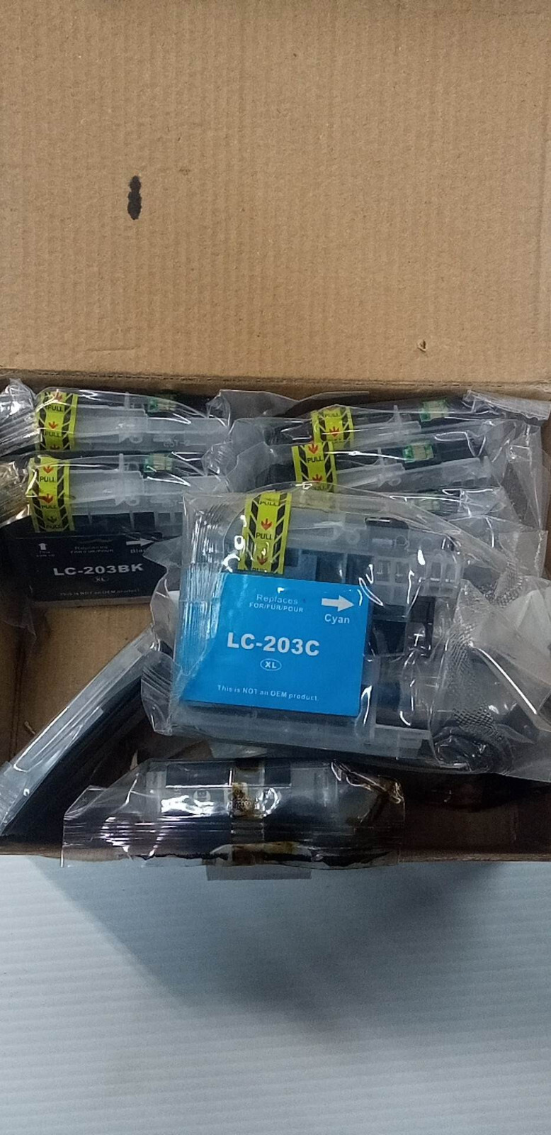 (Lot of 11) Ejet Compatible Ink Cartridges Replacement for Brother LC203XL CMYBK