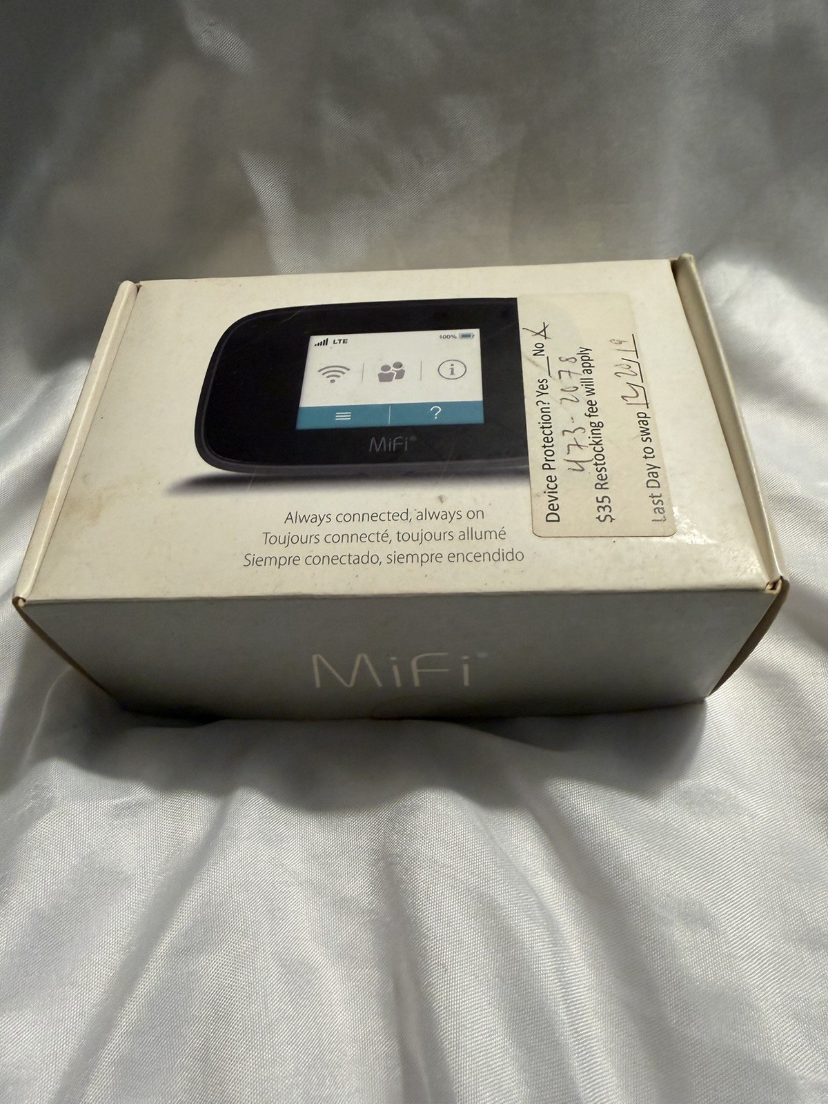 NovAtel MiFi 7000 Wireless 4G Unlocked Mobile Hotspot Router