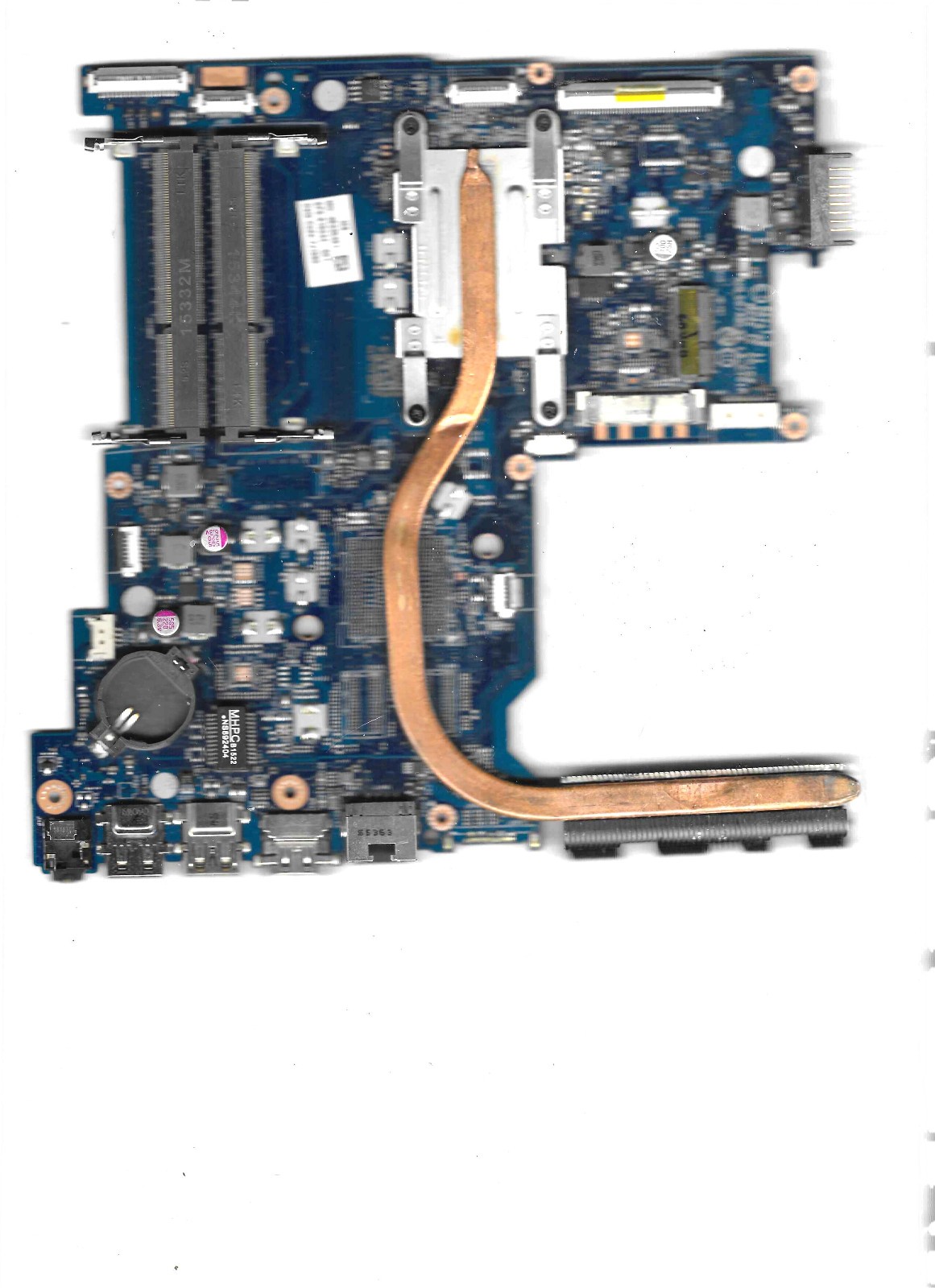 ✅ Genuine HP 15-ac163nr Intel I3-5005U 2GHz Motherboard LA-C701P AHL50