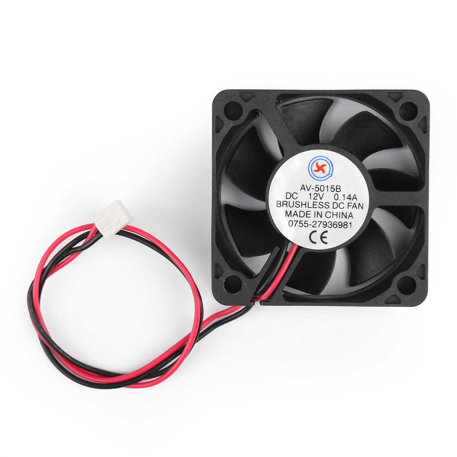 1/4/10X DC Brushless Cooling PC Computer Fan 12V 5015B 50x50x15mm 2 Pin