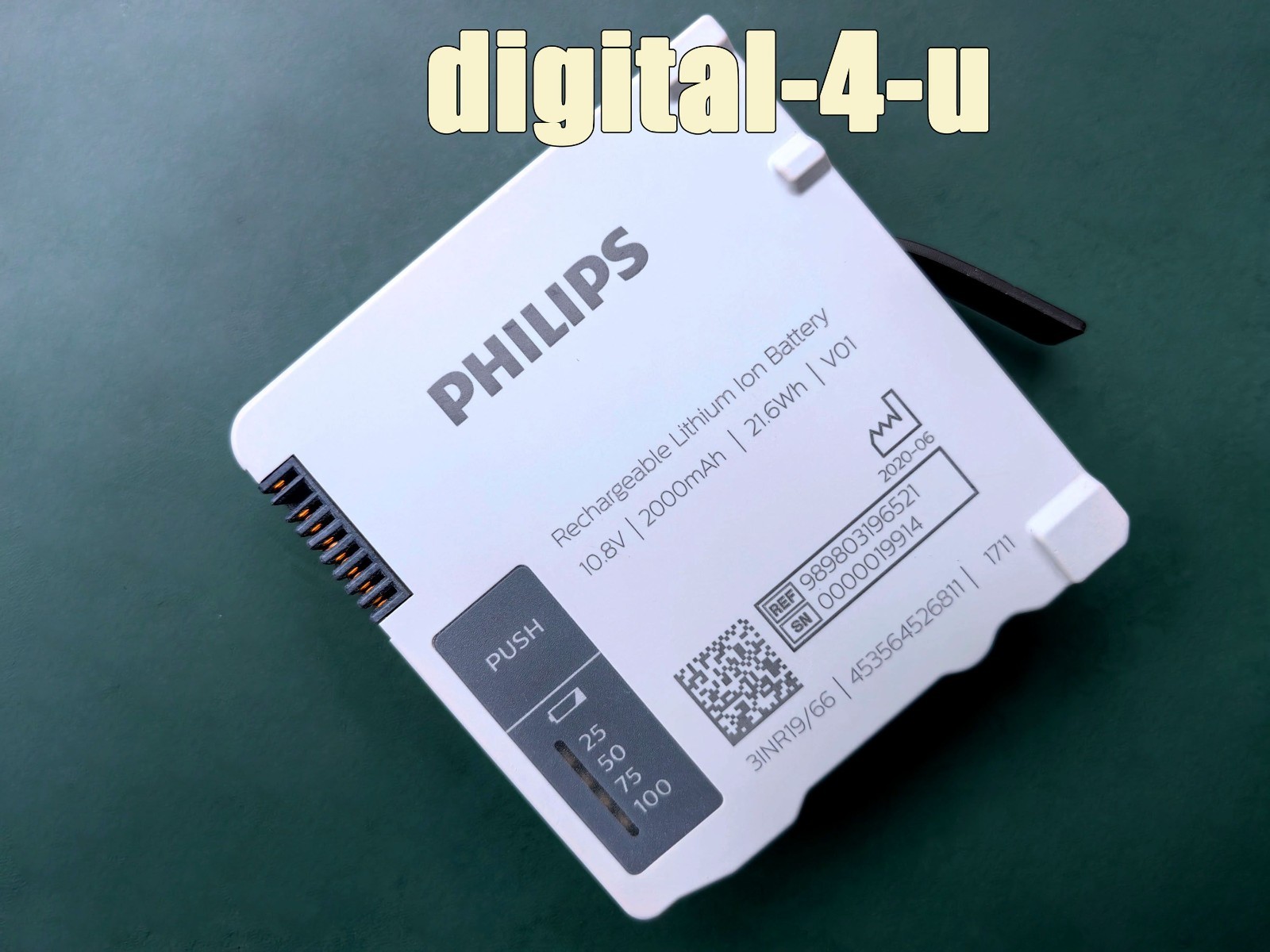 New Genuine REF 989803196521 for IntelliVue X3/MX100 Rechargeable Battery