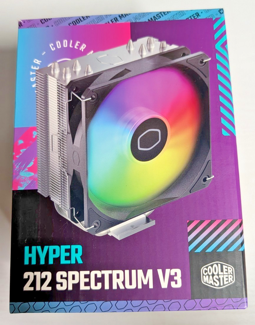 Cooler Master Hyper 212 Spectrum V3 ARGB CPU Air Cooler RR-S4NA-17PA-R1