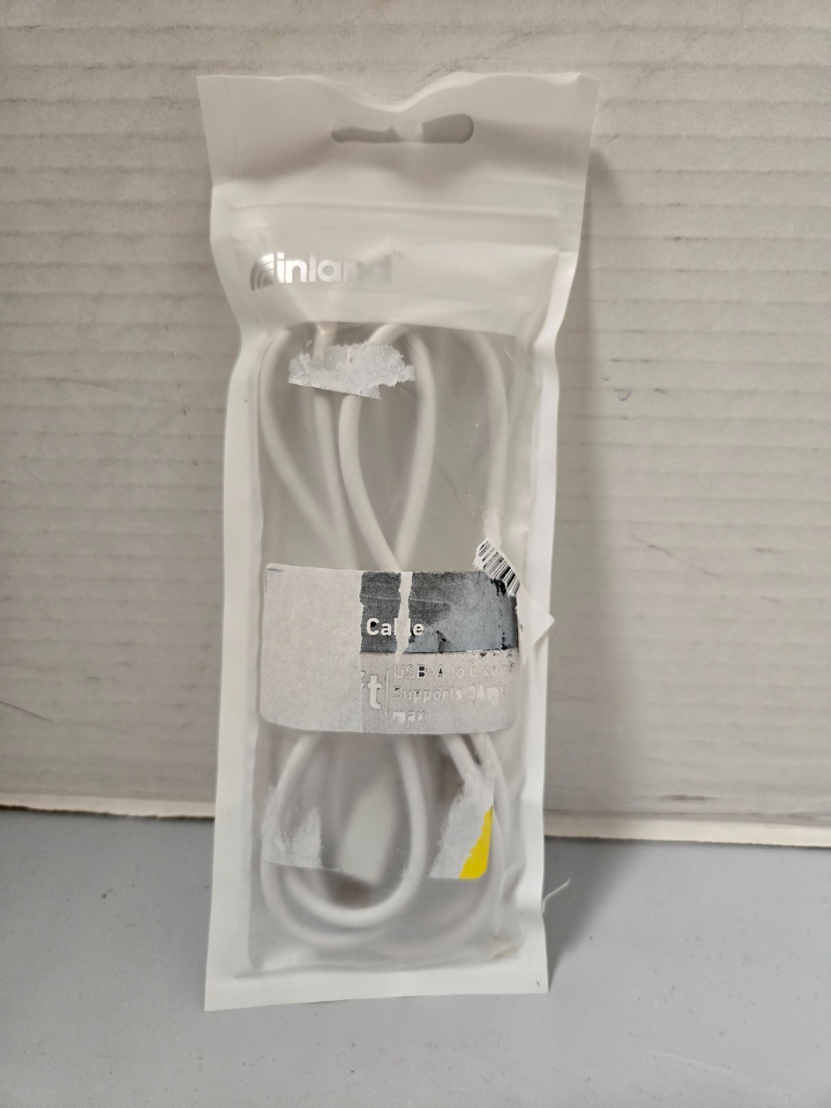 Inland 6ft USB-A to C Cable